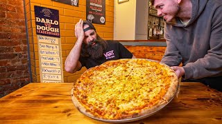 BEAT THIS ALL YOU CAN EAT PIZZA SLICE RECORD AND YOU EAT FOR FREE  BeardMeatsFood [upl. by Aihtibat925]