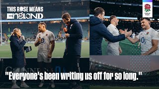 England beat Ireland reaction  Ellis Genge Ollie Lawrence George Furbank  Guinness Six Nations [upl. by Valli]