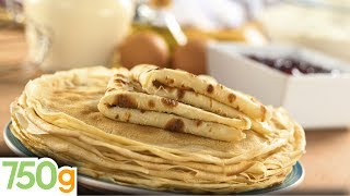 Recette inratable de crêpes  750g [upl. by Laroc]