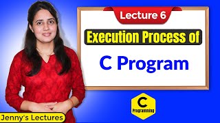 C06 Execution Process of a C Program  C Programming Tutorials [upl. by Kries]