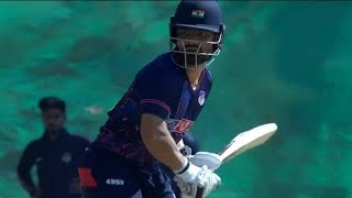 Rinku Singh batting in Syed Mushtaq Ali Trophy 2024 today [upl. by Ariamo844]