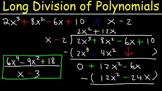 Long Division With Polynomials  The Easy Way [upl. by Venezia819]