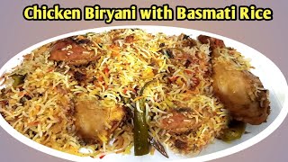 Chicken Biryani with Basmati RiceNew Spicy Biryani Recipe Biryani with Homemade Masala by SumRums [upl. by Wolbrom]