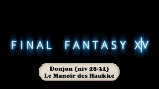 Aventure FF14  Donjon  Le Manoir des Haukke 2831 [upl. by Anitap]