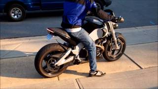 Buell Jardine vs Hawk Exhaust [upl. by Fransisco]