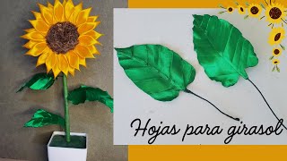 HOJAS para GIRASOL eterno [upl. by Raina]