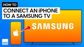 How to Screen Mirror or Cast iPhone to Samsung TV [upl. by Verene]