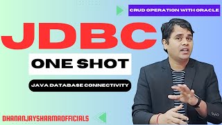 JDBC Java Database Connectivity in Java  JDBC full course in ONE SHOT [upl. by Hadeis]