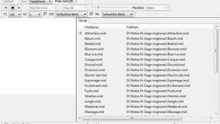 Nokia NGage ringtones on YAMAHA MCPMA7 [upl. by Guillemette]