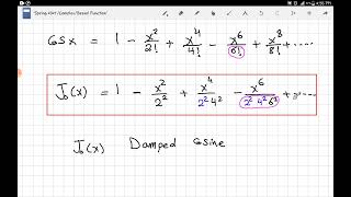 iv Special Functions Bessel Function [upl. by Arenat833]