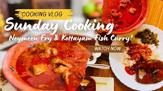 Kottayam Fish Curry Meals  Sara’s Kottayam Vlogs  kerala kottayam kottayamfishcurry neymeen [upl. by Aehs5]