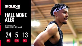 Hall Mone Alex  Highlight  3x3EXE PREMIER 2023 Round5 WESTERN CONFERENCE [upl. by Dloreh]