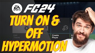 How To Turn On amp Off Hypermotion Insight Overlay In FC 24  FIFA 24 [upl. by Hahnert229]