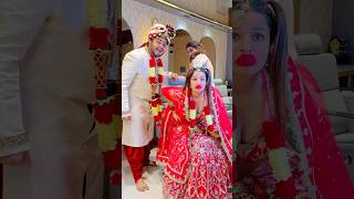 Bride Reaction On Makeup  Sujal Thakral shorts ytshorts youtubeshorts funny wedding marriage [upl. by Coney726]