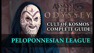 Assassins Creed Odyssey  Cult Of Kosmos Peloponnesian League Complete Guide [upl. by Gilson]