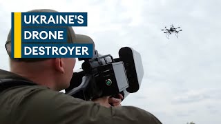 The antidrone gun giving Ukraine an advantage over Russia [upl. by Yenitsed]