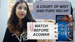 A COURT OF MIST AND FURY RECAPWALKTHROUGH BEFORE ACOWAR [upl. by Rammus]