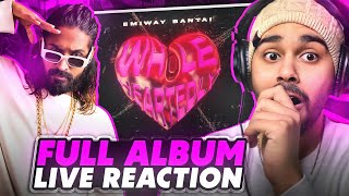 Emiway Bantai  Wholeheartedly Album Reaction [upl. by Aidekal]