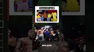 MEME  Simpsons Pridiction Jake Paul Vs Mike Tyson🤯 miketyson jakepaul [upl. by Auberon]