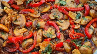 This Garlic Mushrooms Recipe is Incredibly Delicious [upl. by Anitak]