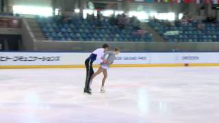 ISU 2014 Jr Grand Prix Dresden Pairs Free Skate Daria BEKLEMISHEVA  Maxim BOBROV RUS [upl. by Lundberg880]