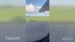 SUPER HARD LANDING Join me on my fight to Tobago from Trinidad [upl. by Golub]