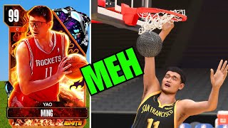 DARK MATTER YAO MING IS JUST GOOD IN NBA2k24 MyTeam GAMEPLAY [upl. by Kirven]