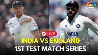 LIVE India vs England Test Series 2024  R Ashwin  Rohit Sharma  IND Vs ENG Day 1 Live  N18L [upl. by Leksehc]