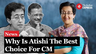 Delhi New CM Atishi Marlena To be New CM of Delhi  Atishi Marlena  Arvind Kejriwal Resignation [upl. by Monteria881]