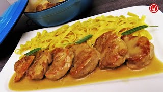 🆘 Ideja za Ručak  Medaljoni u Kremastom Umaku  Lunch Ideas  Creamy Pork Tenderloin Medallions [upl. by Means713]