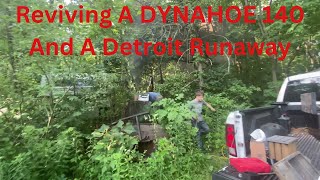 Reviving A Dynahoe 140 With A 353 Detroit But It Tried To Run Away Instead [upl. by Weig]