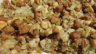 THANKSGIVING DAY STUFFING  How to make STUFFING  DRESSING Recipe [upl. by Faline690]