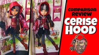 Cerise Hood Comparison Review Ever After High [upl. by Yerggoeg406]