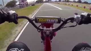 Postie bike racing  Supermoto WA Round 5 [upl. by Anieral349]