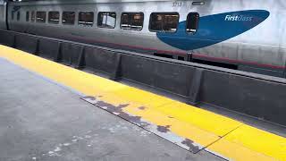 Amtrak Acela 2011 At Newark Penn Station [upl. by Menides449]