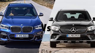 2018 X3 M40i VS MERCEDES AMG GLC43 [upl. by Wynny265]