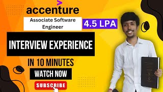 Accenture Associate Software Engineer Interview Experience  Candidate Insights amp Tips [upl. by Hemetaf552]