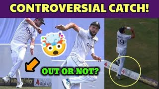 Chris Woakes Catch Controversy 🤯🤯 [upl. by Dammahom]