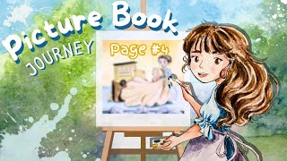 Illustrating Picture Book Pages 🖌️ Follow the Process 🎨 [upl. by Hephzipah724]