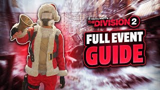 The Division 2 WINTER EVENT 2023 GUIDE Farming Projects amp More [upl. by Naffets]