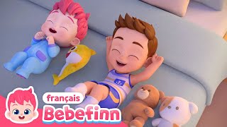 Dix Dans un Lit  Chanter avec Bebefinn  Bebefinn en français👶 Chansons pour Enfants [upl. by Aynotal613]