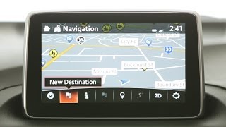 How To use Satellite Navigation MZD Connect [upl. by Graeme]