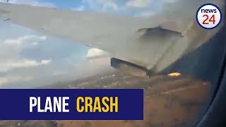 WATCH Dramatic footage apparently shows moment of Wonderboom plane crash [upl. by Nyleek498]