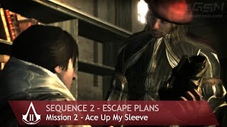 Assassins Creed 2  Sequence 2  Mission 2  Ace Up My Sleeve [upl. by Ihpen778]