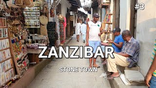 ZANZIBAR STONE TOWN A PARADISE TOWN WALKING TOUR  zanzibar Tanzania 🇹🇿  Stone town Pt3 [upl. by Ausoj429]