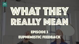 Euphemistic Feedback  What They Really Mean [upl. by Wasson]