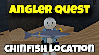 LOCATION Where to Find Chinfish in Fisch Roblox  Angler Quest [upl. by Elohcin]