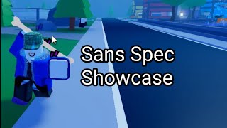 Sans Spec Showcase Stands Awakening [upl. by Harmonia]