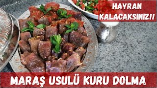 MARAÅ USULÃœ KURU DOLMA NASIL YAPILIR  KURU DOLMA NASIL YAPILIR  HAYRAN KALACAKSINIZ [upl. by Menashem]