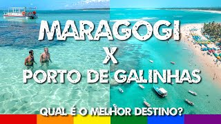 Maragogi ou Porto de Galinhas  Qual o Melhor Destino de Viagem [upl. by Narod]